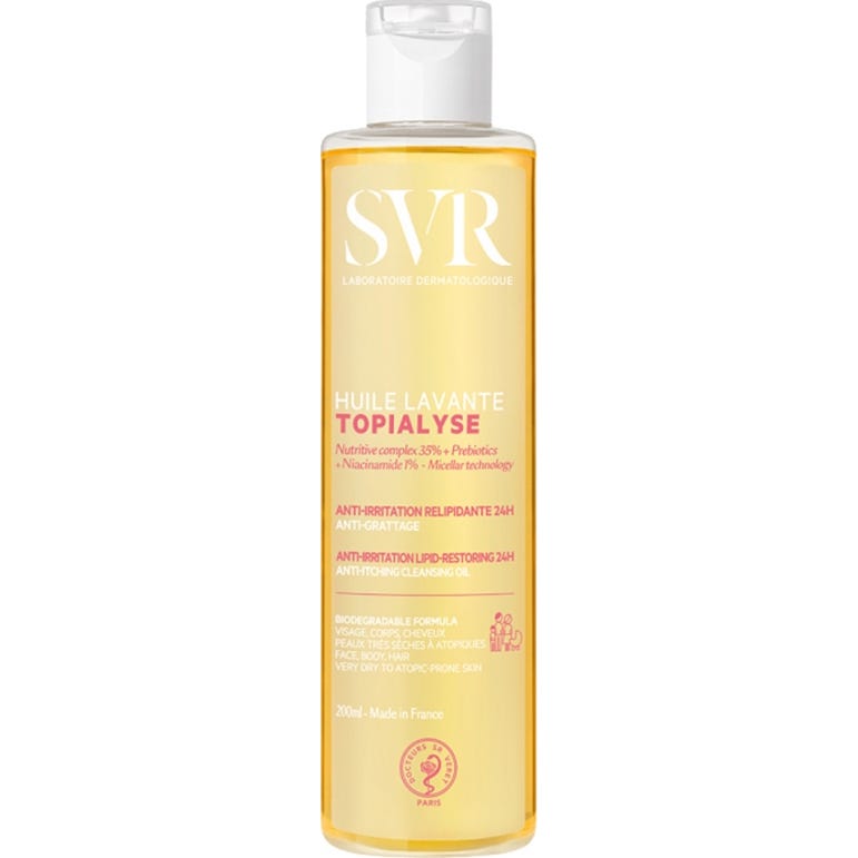 SVR Topialyse Aceite Limpiador Relipidizante 24h 200 ml