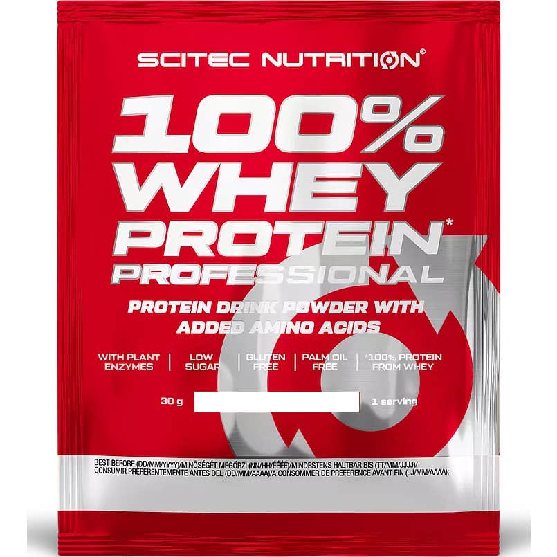 Scitec Nutrition 100% Whey Protein Chocolate Blanco 30g