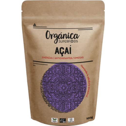 Organica Superfoods Acai Amazonia Raw Bio 100 g