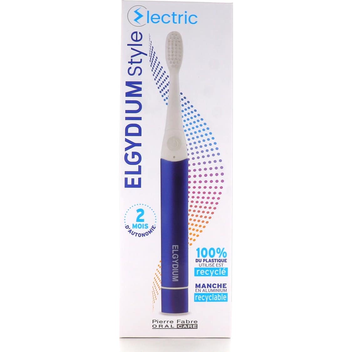 Elgydium Style Cepillo de Dientes Eléctrico Azul