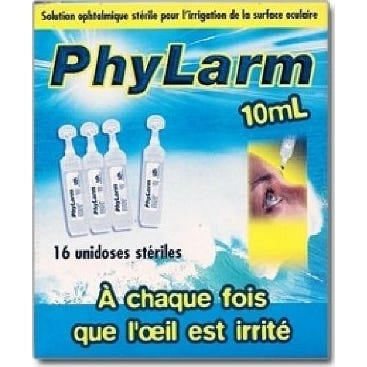 Phylarm Pack Solución Ocular Irrigación 0,9% 16x10ml