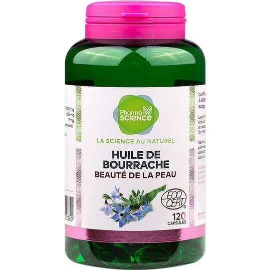 Pharmascience Aceite de borraja 120 caps