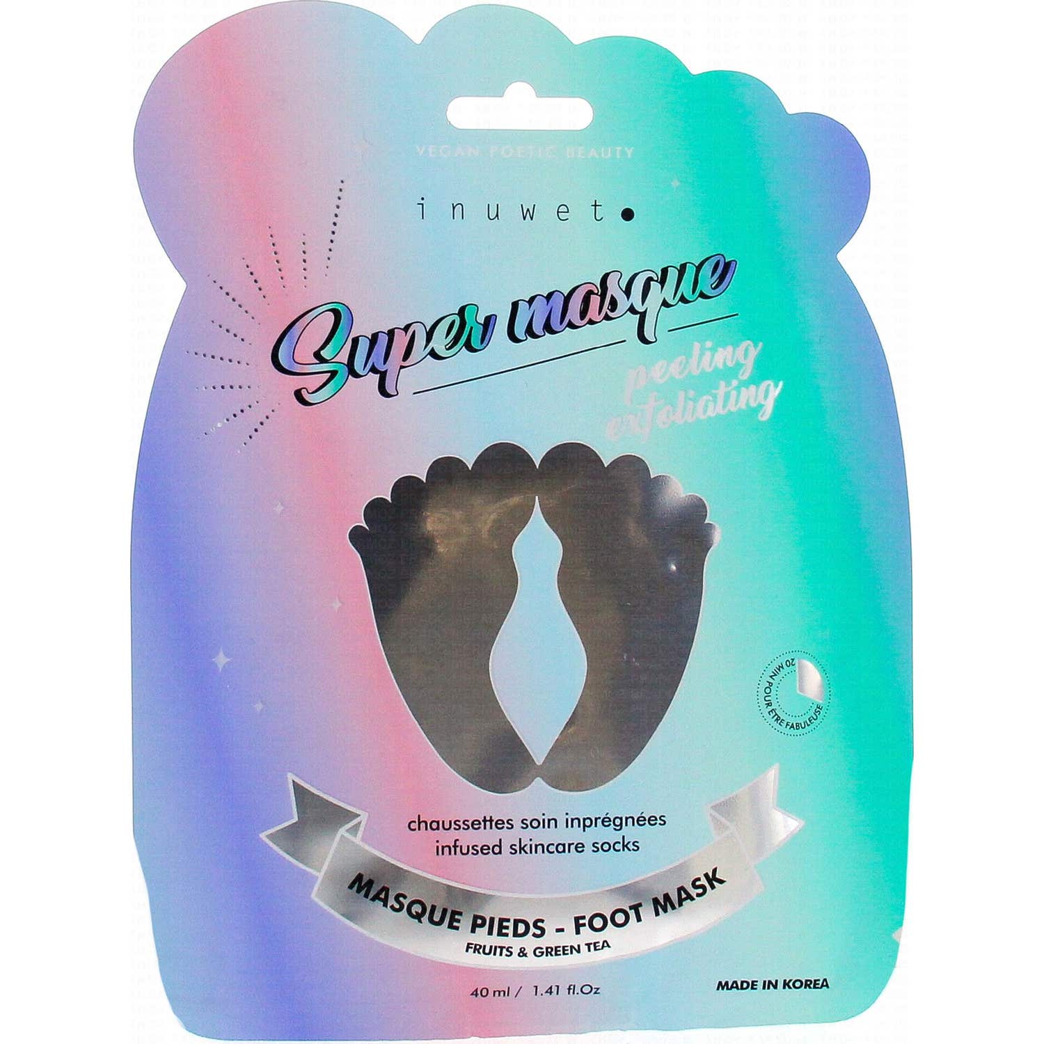 Inuwet Super Mascarilla Pies 40ml