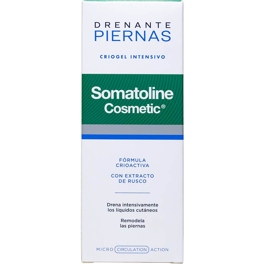 Somatoline Gel Criogénico Drenante Intensivo Piernas 200 ml
