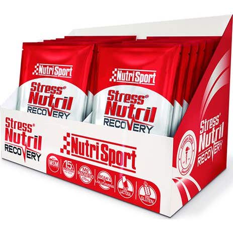 Nutrisport Caja De Barra Monodosis Stressnutril Naranja 40g 20 Unidades