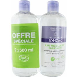 Jonzac Pure Purificante Agua Micelar 2x500 ml