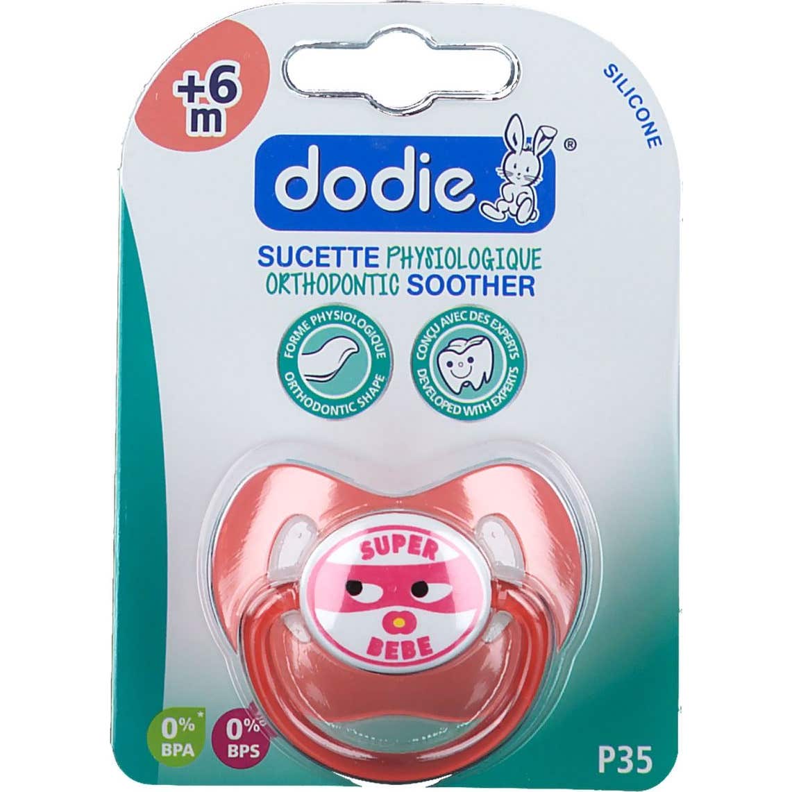 Dodie Chupete Fisiológico +6m Silicona nº35