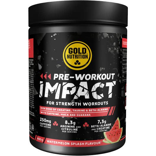 Gold Nutrition Polvo Proteico Pre-Workout Impact Watermelon 400 g