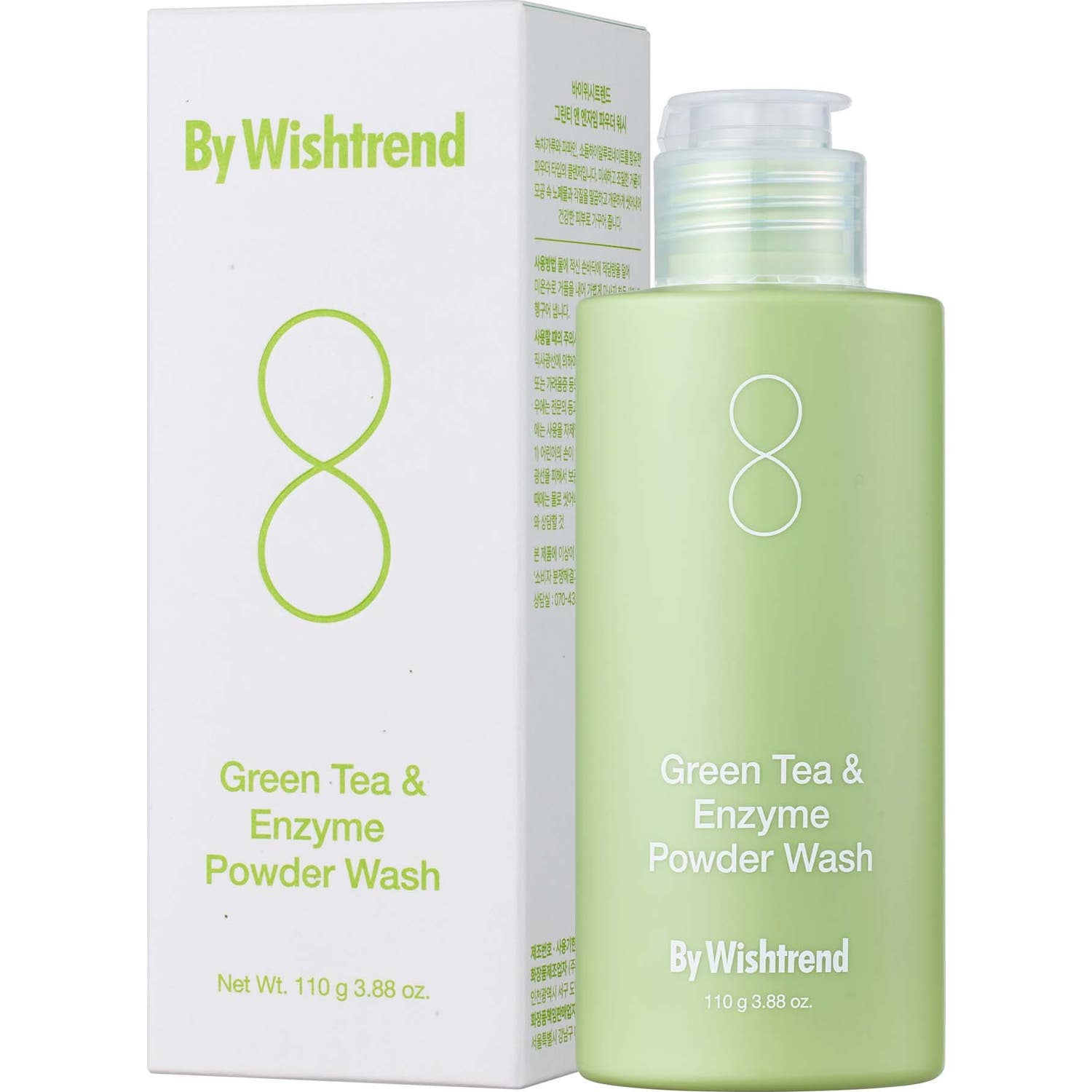By Wishtrend Green Tea & Enzyme Powder Wash 110g