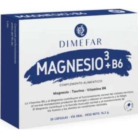 Dimefar Magnesio3+B6 30Caps