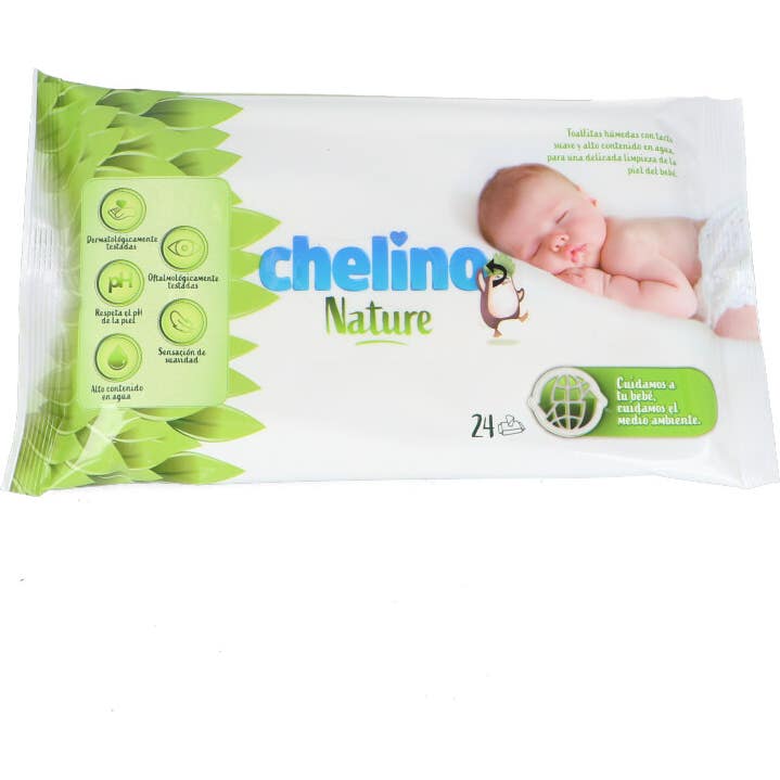 Chelino Nature Toallita Infantil 24 unidades