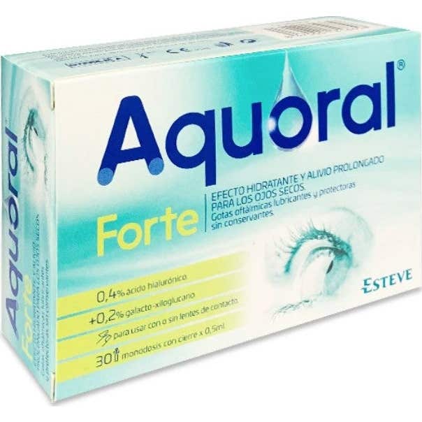 Aquoral Forte Gotas Oftálmicas 30monodosis