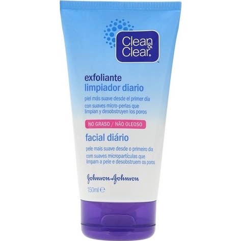 Clean & Clear Exfoliante Limpiador Diario 150ml