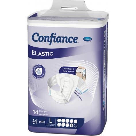 Confiance Elastic 9 Gouttes Taille L 14uds