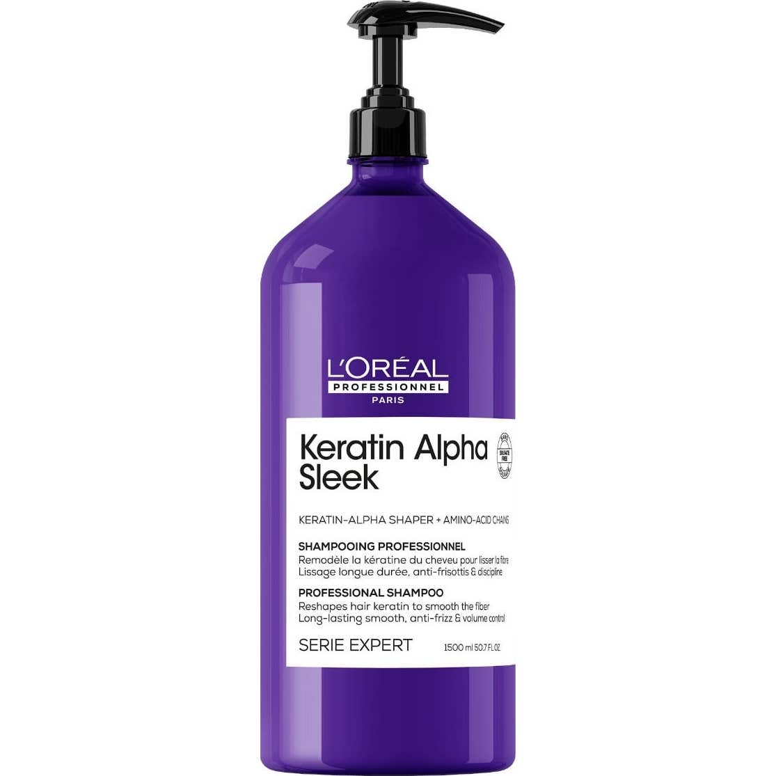 'L''Oréal Keratin Alpha Sleek Champú 1500 ml'
