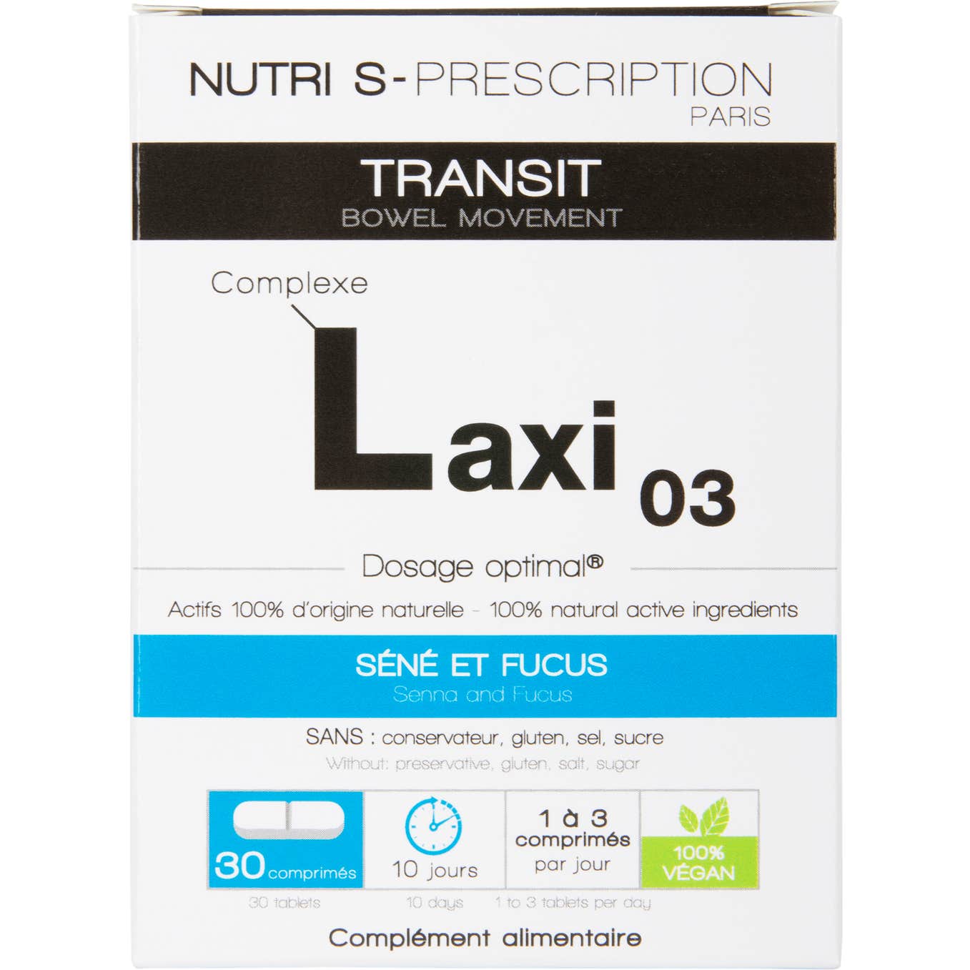 Nutriprescription Laxi-03 Tránsito 30comp