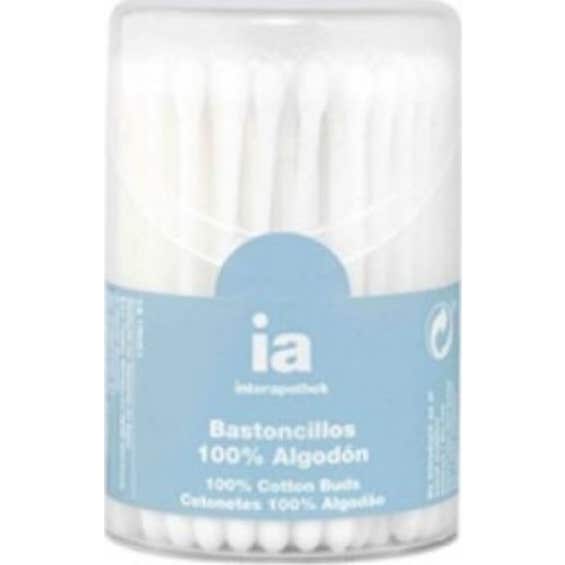 Interapothek Bastoncillos Algodón 100uds