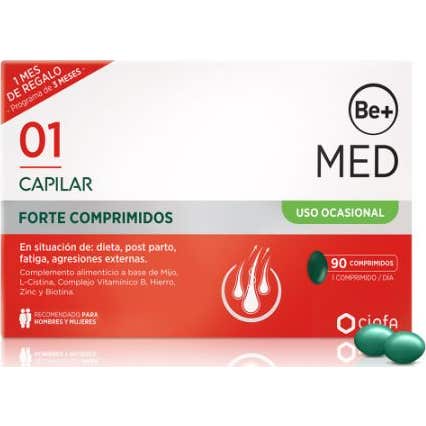 Be+ Capilar Uso Ocasional Forte Comprimidos 90comp