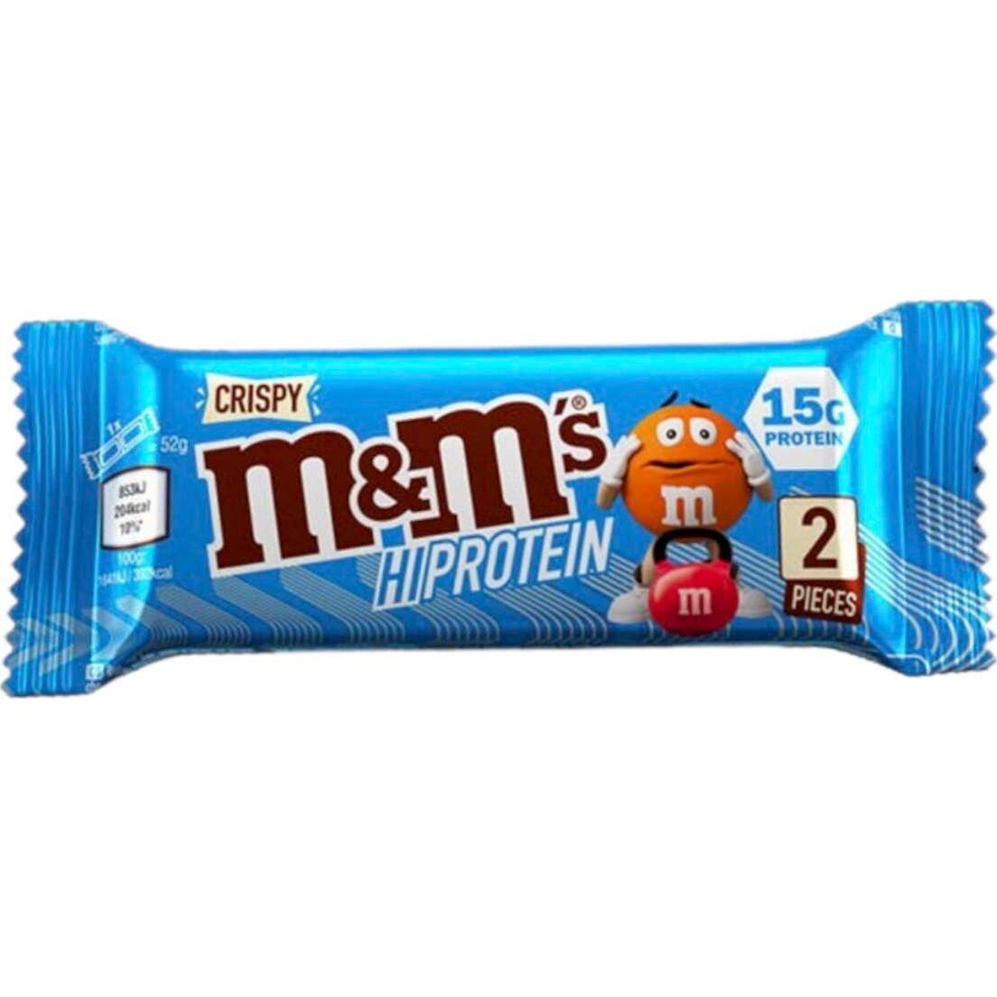 'Mars M&M''s Hi Protein Bar Crispy 12uds'