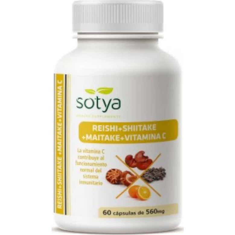 Sotya Reishi Maitake Y Shiitake 60 caps