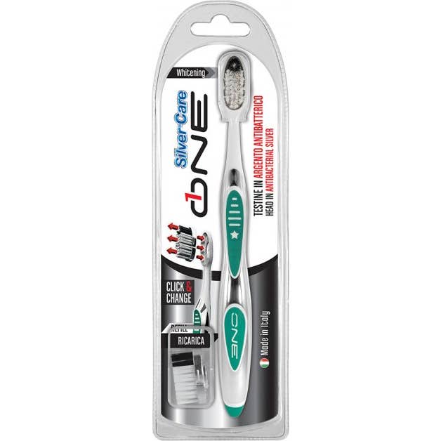 Perfetti Van Melle Silver Care One Cepillo Dental Blanqueado 1ud