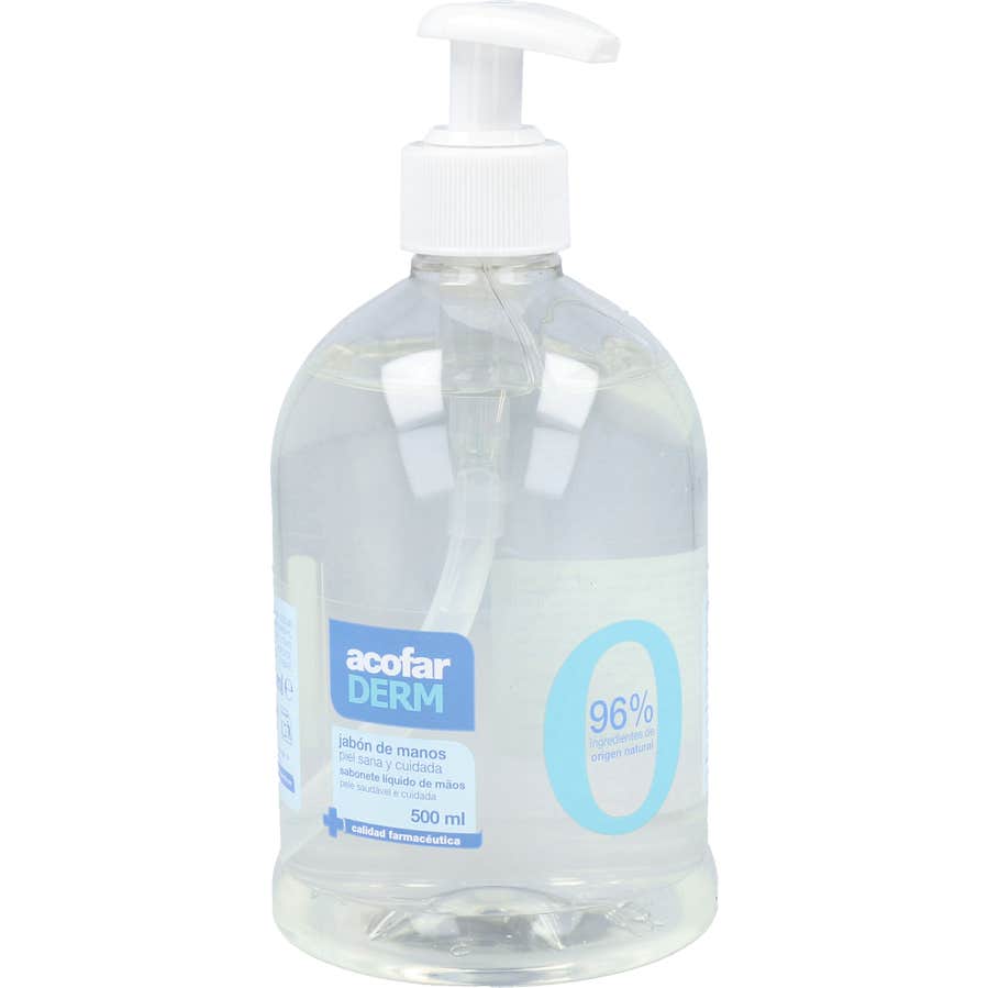 Acofarderm Jabón De Manos 0% 500ml