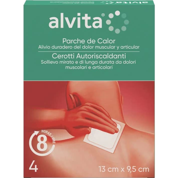 Alvita Parche Calor 13 X95 4 uds