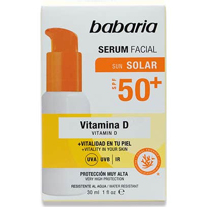 Babaria Serum Facial Solar Vitamina D Spf50+ 30ml