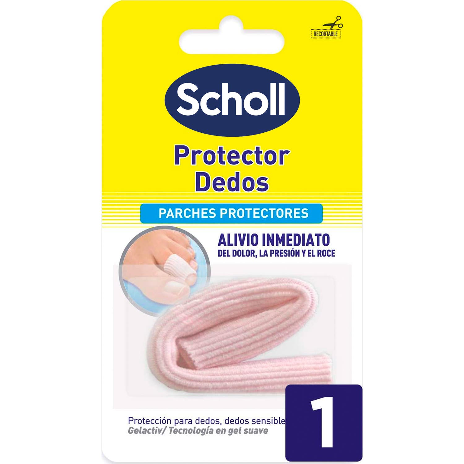 Scholl Tubo Protector para Dedos