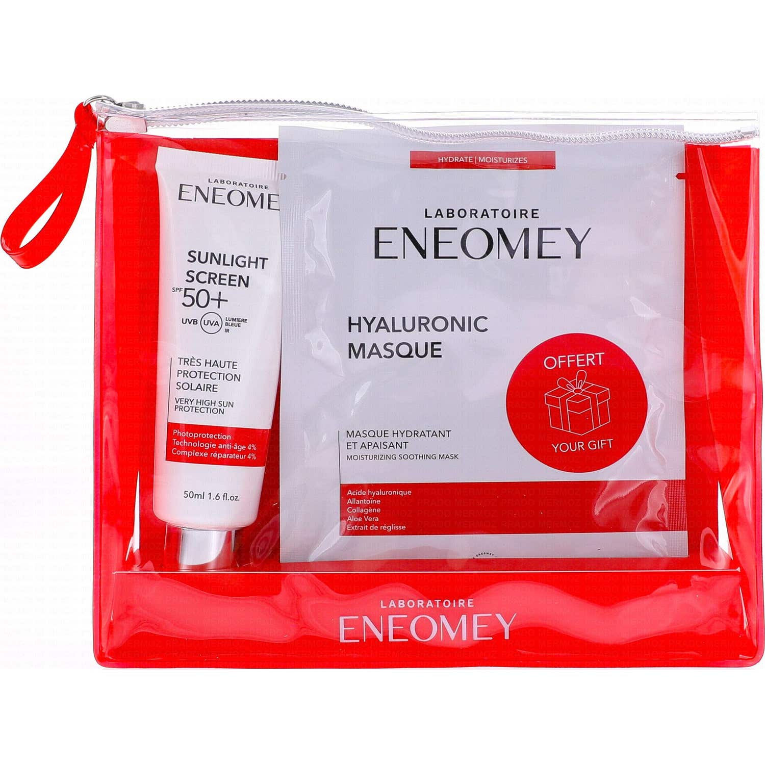 Eneomey Kit Solar Sunlight Screen Spf50 + Hyaluronic Mask