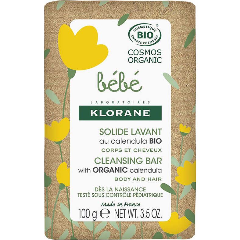 Klorane Bebé Jabón Sólido a la Caléndula BIO 100g
