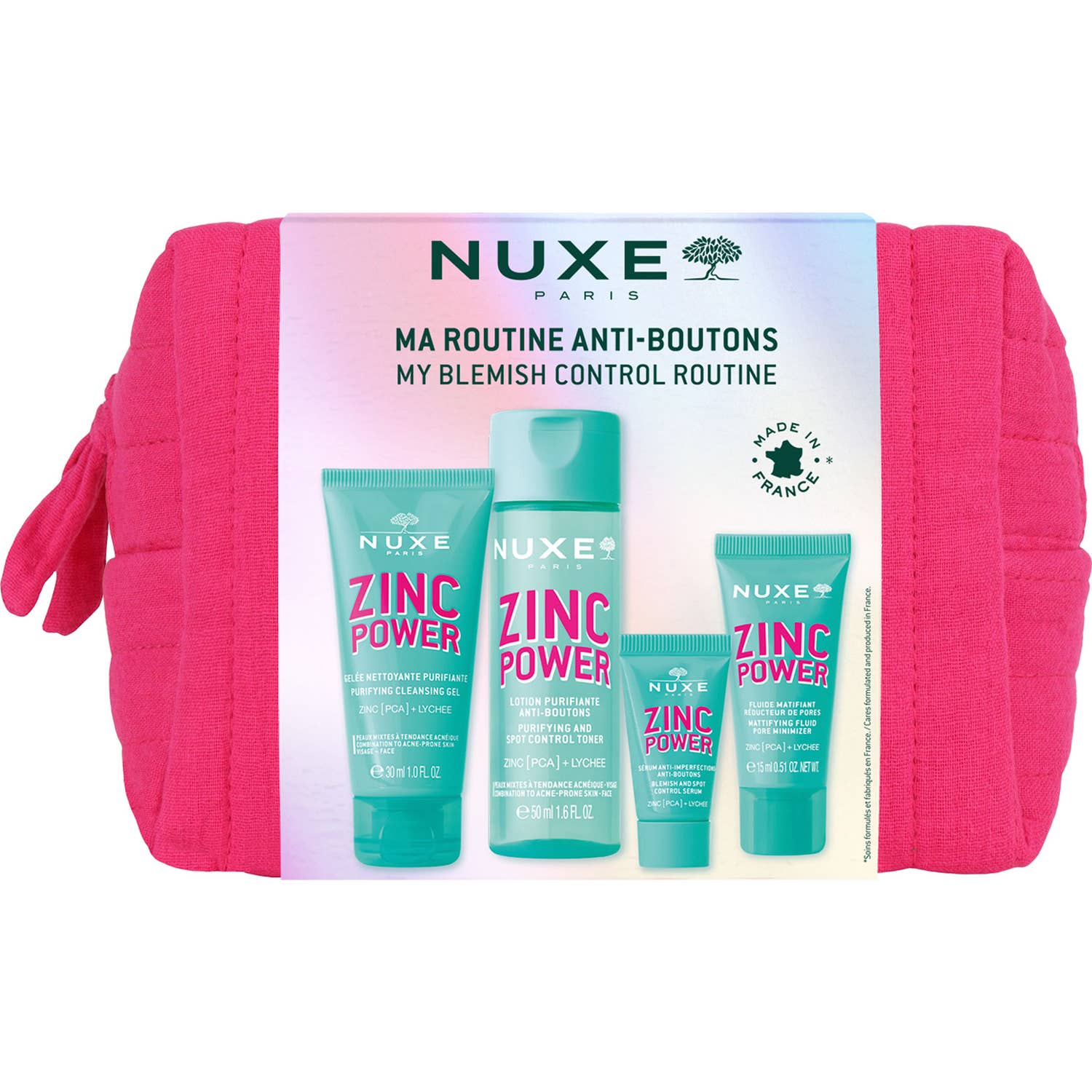 Nuxe Zinc Power Neceser Mi Rutina Anti-Imperfecciones
