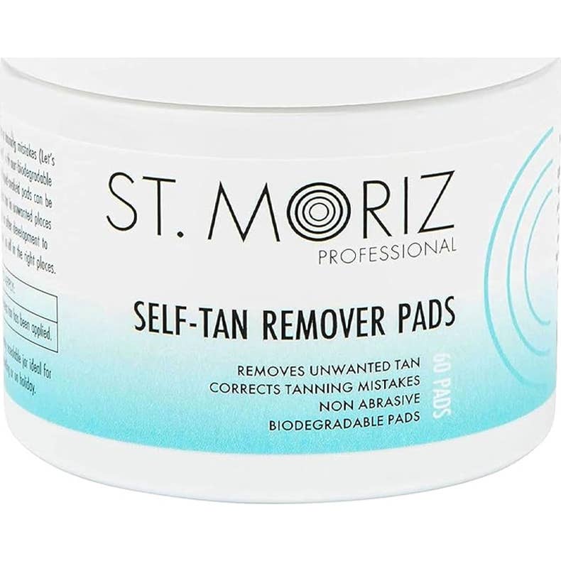St Moriz Discos Removedores del Autobronceado 60 uds