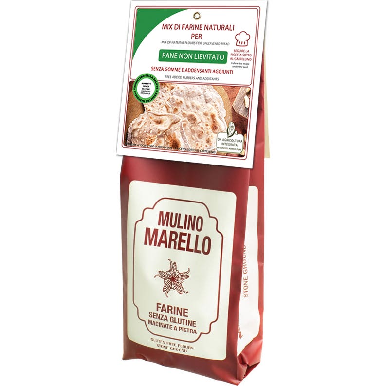 Mulino Marello Mix Harina Pan Pizza Sin Gluten 500 g