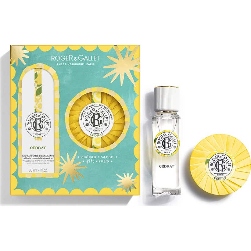 Roger & Gallet Cedrat Cofre Agua Perfumada 30 ml + Jabon 100 gr