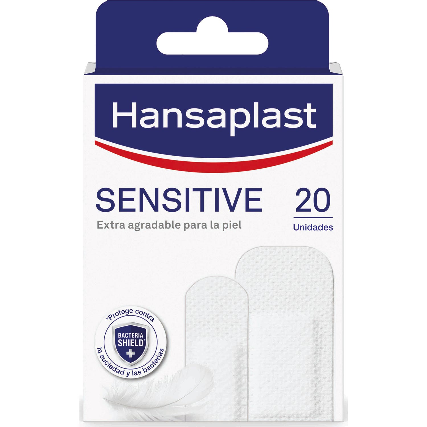 Hansaplast Sensitive Apósitos 2 Tamaños 20uds