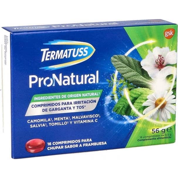Termatuss Pronatural 16 Comprimidos Para Chupar 16 Ct - Imagen 2