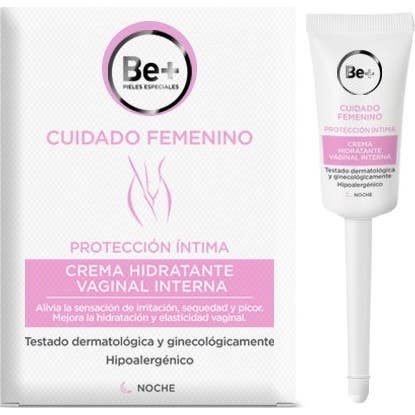 Be+ Cuidado FemeninoCrema Hidratante Vaginal Interna 8cánul