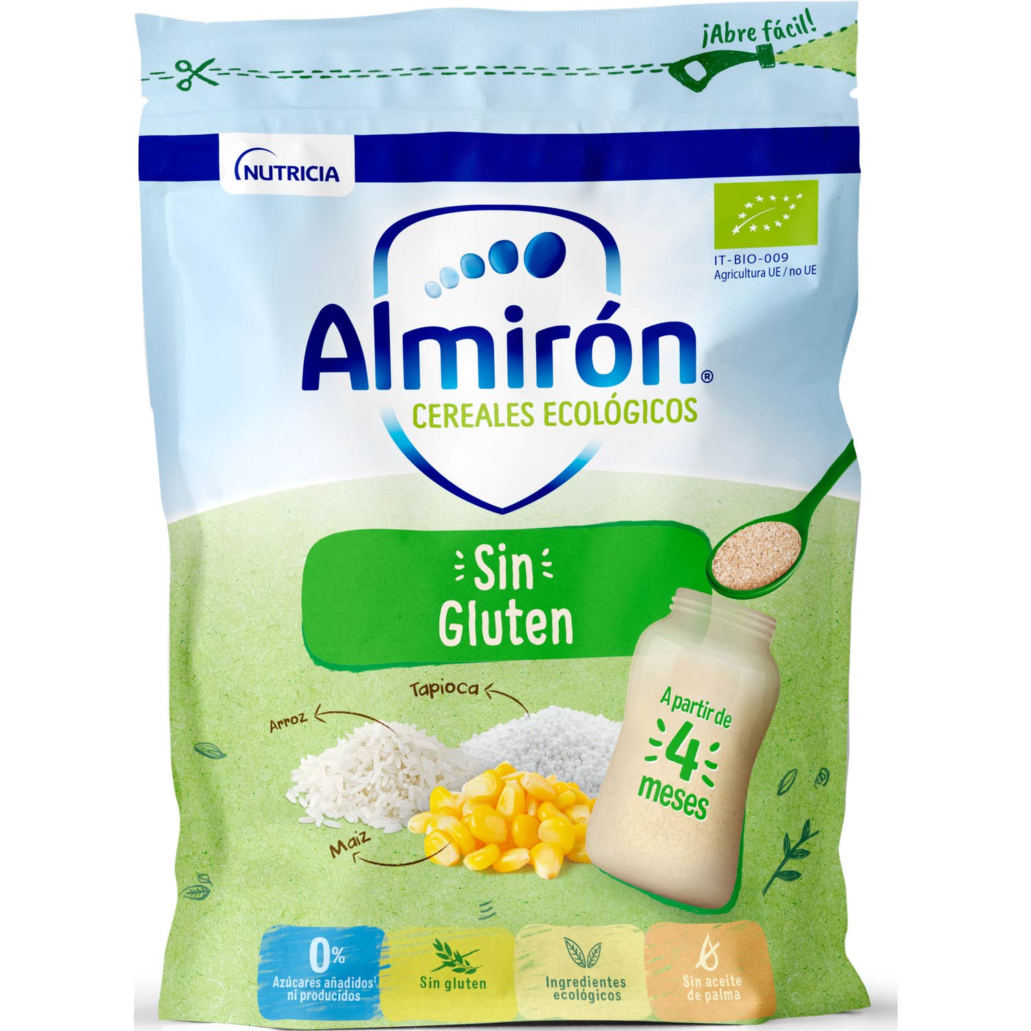 Almirón Cereales Ecológicos Sin Gluten 200g