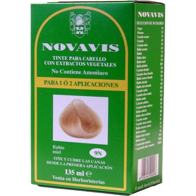 Novavis Tinte 9 N Rubio Miel 135 ml