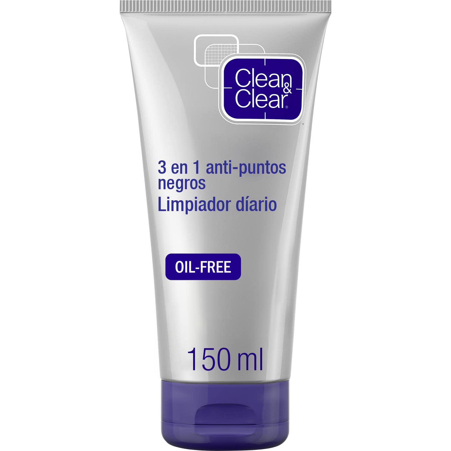 Clean&Clear 3en1 Anti Puntos Negros Limpiador Diario Oil Free 150ml