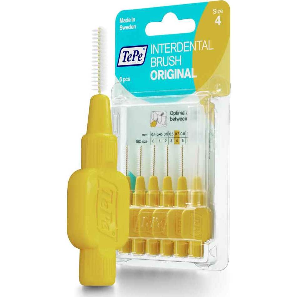 TePe® cepillo interdental0,7mm amarillo