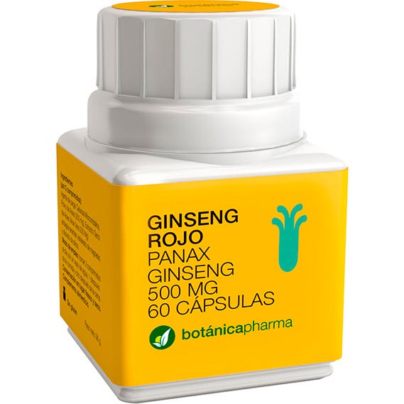Botánicapharma Rojo Ginseng 500 Mg 60 Caps