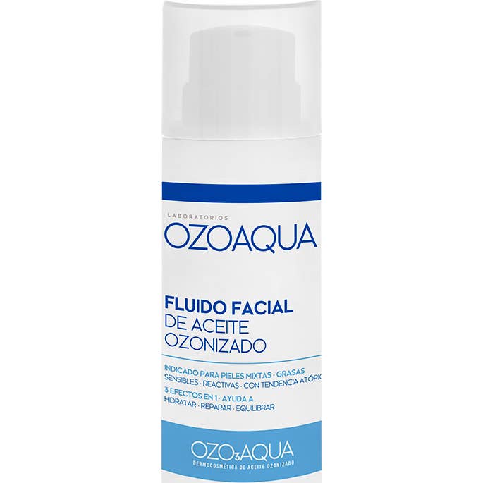 Ozoaqua Fluido Facial Aceite Ozonizado 50ml