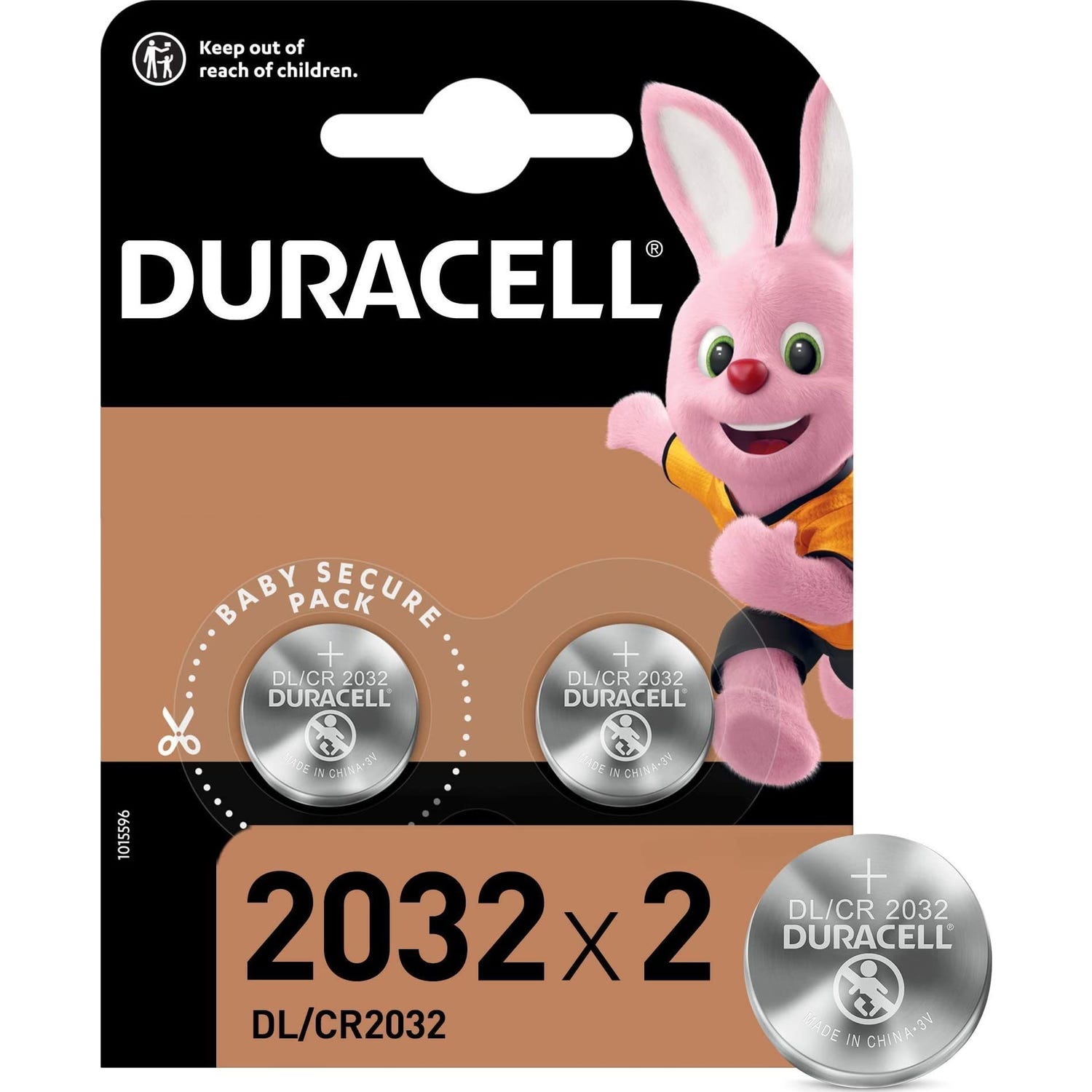 Duracell 2032 Litio Botón Célula 2