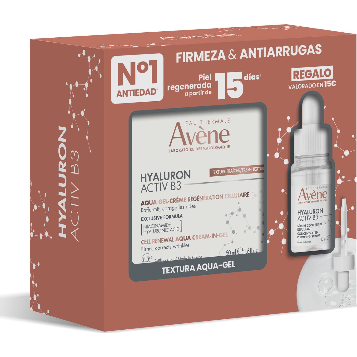 Avène Pack Hyaluron Active B3 Aqua Gel-Crema 50ml + Sérum 10ml