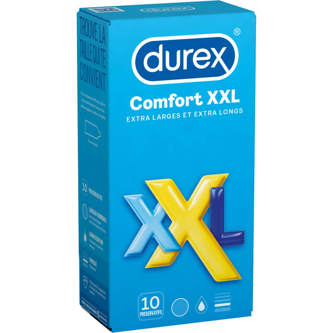 Durex Preservativo Confort XXL 10uds