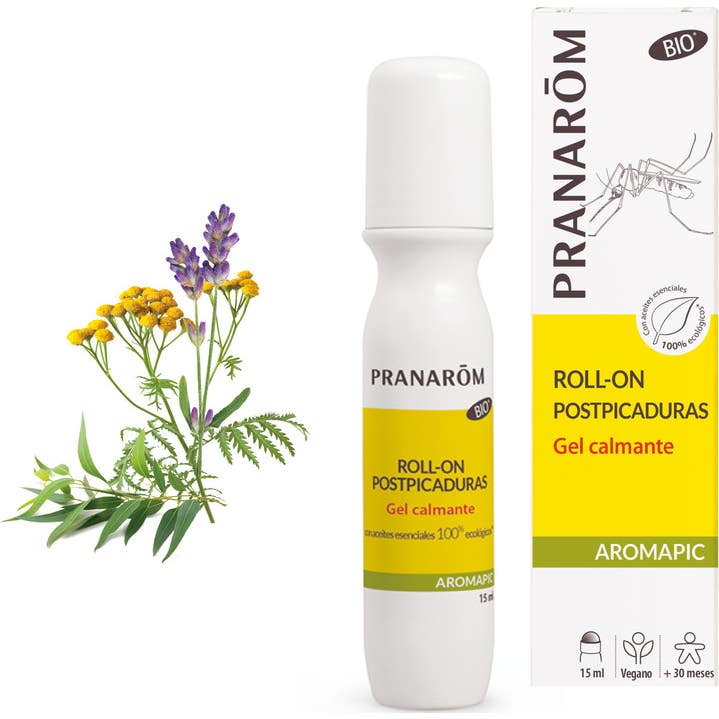 Pranarôm Aromapic Roll-on Postpicaduras Gel Calmante BIO 15ml