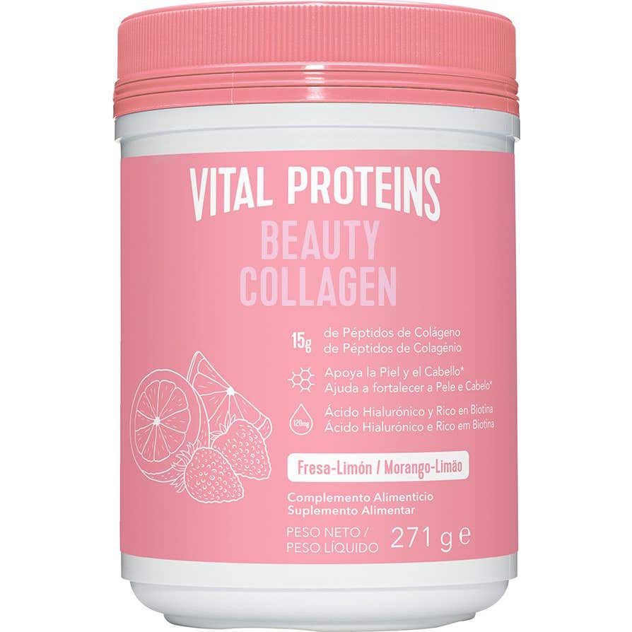 Vital Proteins Beauty Collagen Péptidos de Colágeno Fresa Limón 271g