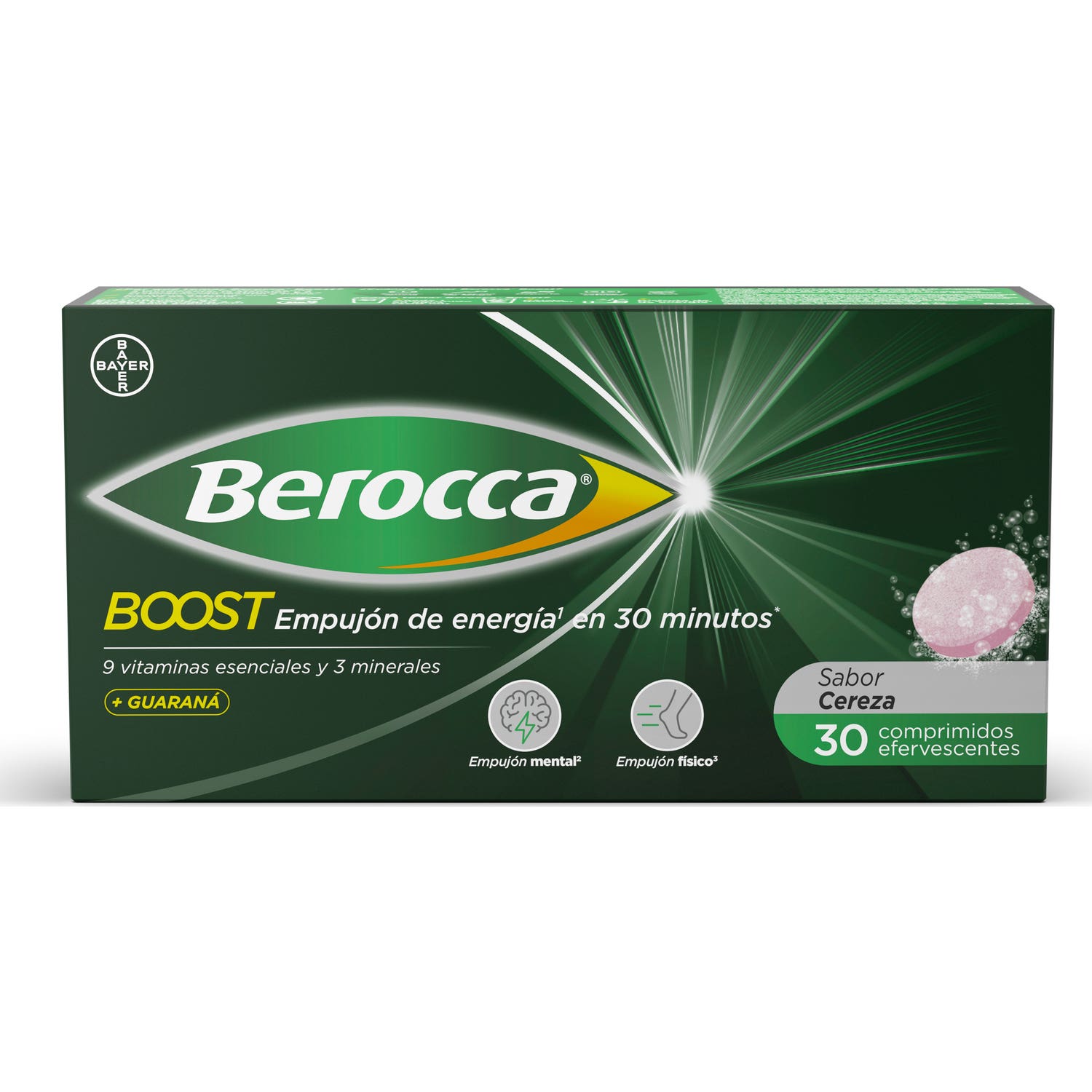 Berocca Boost Guaraná Efervescente 30comp